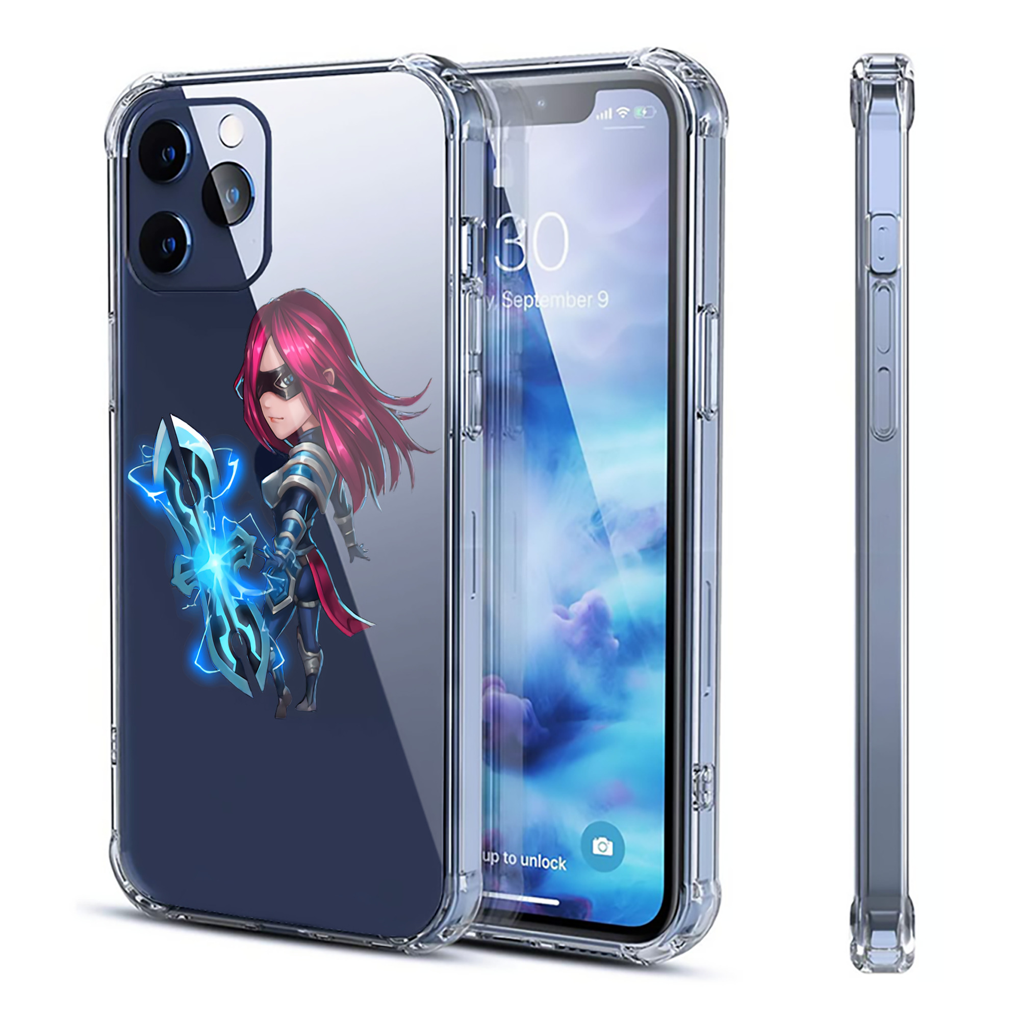 （画像用） リーグ・オブ・レジェンド League of Legends LOL 【iPhone 12シリーズ対応】透明スマホケース（クリアソフトケース）